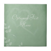 Sage Green Vintag Fliese (Vorderseite)