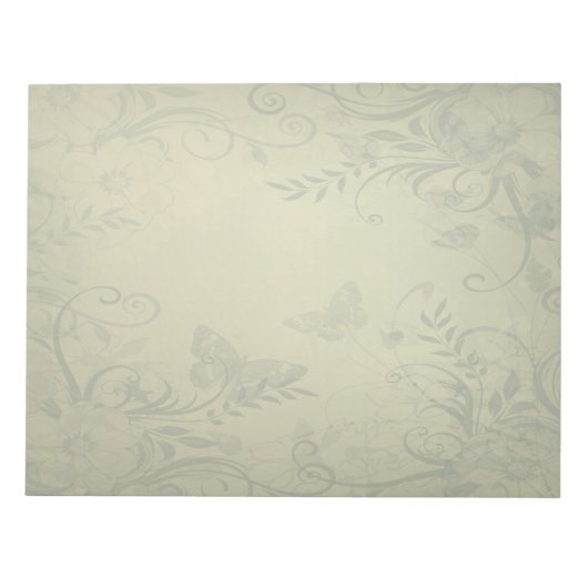 Sage Green Vintag Notizblock (Vorderseite)