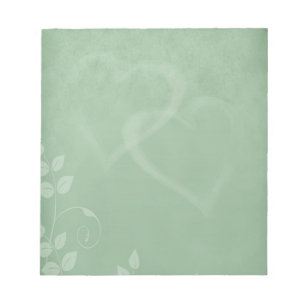 Sage Green Vintag Notizblock
