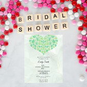 Sage Green Watercolor Brautparty Einladung