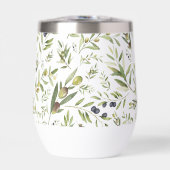 Sage Green Watercolor French Country Chic Olives (Vorderseite)