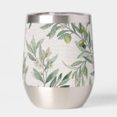 Sage Green Watercolor French Country Olive (Rückseite)