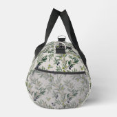 Sage Green Watercolor French Country Olive Duffle Bag (Rechts)