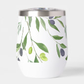 Sage Green Watercolor French Country Olive Pattern (Vorderseite)