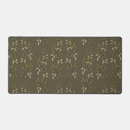 Sage Green Watercolor French Country Olive Pattern Schreibtischunterlage
