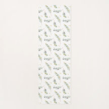 Sage Green Watercolor French Country Olive Pattern