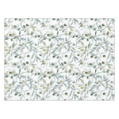 Sage Green Watercolor French Country Olive  Tischdecke (Vorderseite (Horizontal))