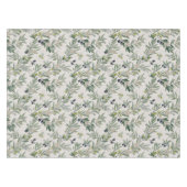 Sage Green Watercolor French Country Olive Tischdecke (Vorderseite (Horizontal))
