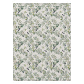 Sage Green Watercolor French Country Olive Tischdecke (Vorderseite)