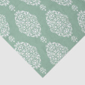 Sage Green Watercolor Pattern Seidenpapier (Detail)