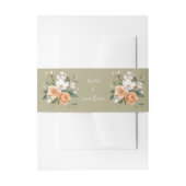 Sage Green Wedding Bly Band (Vorderseite Beispiel)