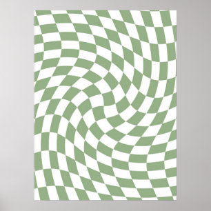 Sage Green Wedding Collection Karo überprüft Poster