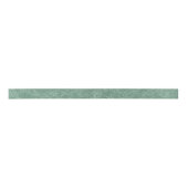 Sage Green Wedding Vintag Botanical Satinband (Vorderseite)