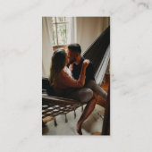 Sage Green Wedding Website QR Code Photo Rsvp    Begleitkarte (Rückseite)