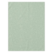 Sage Green Wildflower Baby Shower Tablecloth Tischdecke (Vorderseite)