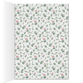 Sage Green Wildflower Folk Wedding (Innen (Rechts))