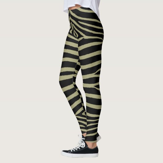 Sage Green Zebra Leggings (Links)