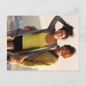 Sage Greenerity Wedding Foto Einladung Postkarte (Rückseite)