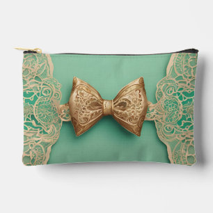 Sage Greenery Bow Krawatte Kunst Zubehörtasche