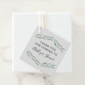 Sage Greenery Brautparty Vielen Dank Geschenkanhänger (Beispiel)