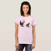 Sage Grouse-Liebe T-Shirt (Vorne ganz)
