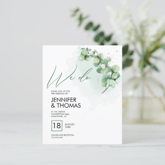 Sage grün elegant machen wir elegante Gelübde Erne (Stehend Vorderseite)