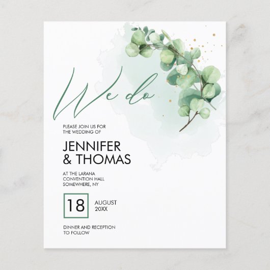 Sage grün elegant machen wir elegante Gelübde Erne (Vorderseite)