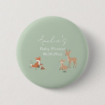 Sage Grün Waldtier Baby Shower