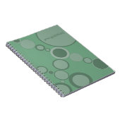 Sage grüne Blasen Sie das Got! Notizblock (Rechte Seite)