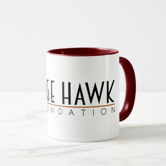 Sage Hawk Coffee Tasse (VorderseiteRechts)