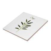 Sage Herb Grüne Küche Kulinarisches Grün Rustikal Fliese (Seite)