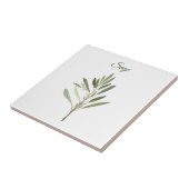 Sage Herb Grüne Küche Kulinarisches Grün Rustikal Fliese (Seite)