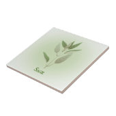 Sage Herbal Design Keramik Tile Fliese (Seite)