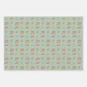 Sage Herbst Erntefest Hübscher Erntedank Geschenkpapier Set (Vorderseite)