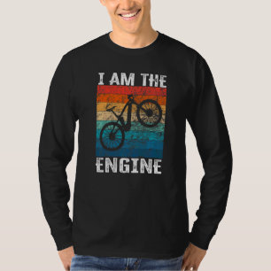 Sage ich bin der Motor für Radfahrer Fan 19 T-Shirt