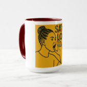 SAGE IT LOUD (FEMALE IMAGE) TASSE (Vorderseite Links)