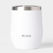 Sage ja zu neuen Abenteuern Travel Mug Insulated (Rückseite)