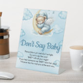 Sage kein Baby Game Oh Baby Teddy Bear Sockelschild (In SItu)