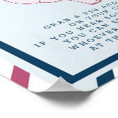 Sage kein Baby Niedlich Elephant Baby Shower Game  Poster (Ecke)