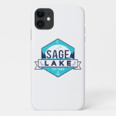 Sage Lake iPhone 11 Fall Case-Mate iPhone Hülle (Rückseite)