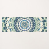 Sage Lavender Mandala Yogamatte (Rückseite (Horizontal))