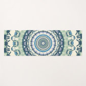 Sage Lavender Mandala Yogamatte (Vorderseite (Horizontal))