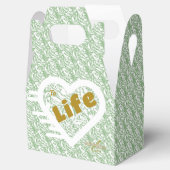 Sage Life Favor Box von Poet Adiela Akoo Geschenkschachtel (Geöffnet)