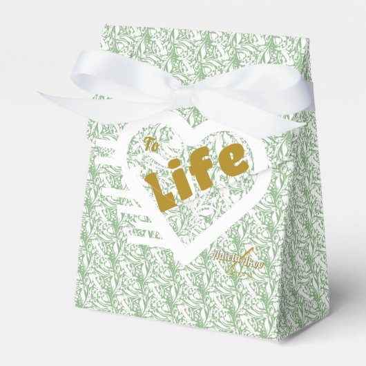 Sage Life Feed Box Geschenkschachtel (Vorderseite)