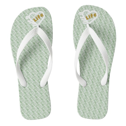 Sage Life Flip Flops von Poet Adiela Akoo Badesandalen (Fußbett)