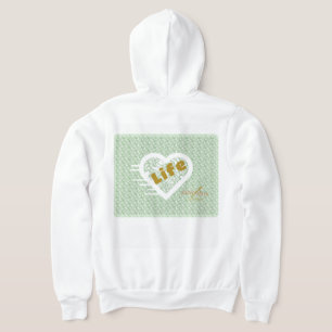 Sage Life Full Zip Hoodie von Poet Adiela Akoo