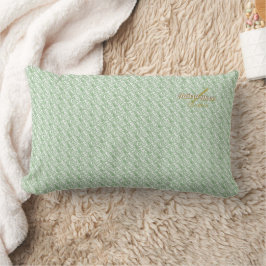 Sage Life Lumbar Pillow by Poet Adiela Akoo Lendenkissen