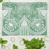 Sage Mandala Handtuch (Gefaltet)