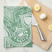 Sage Mandala Handtuch (Viertel Falte)