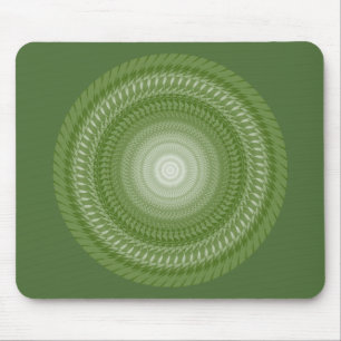 Säge Mandala in Stammes- Mousepad